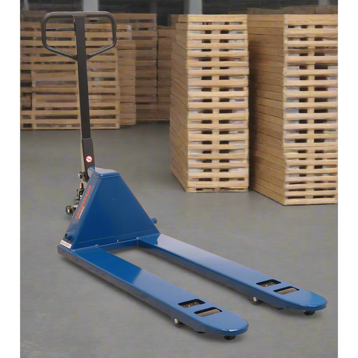 Wesco 274711 ADVANTAGE™ PRO Pallet Truck – 6,600 lb Capacity, 27″ × 48″ Forks
