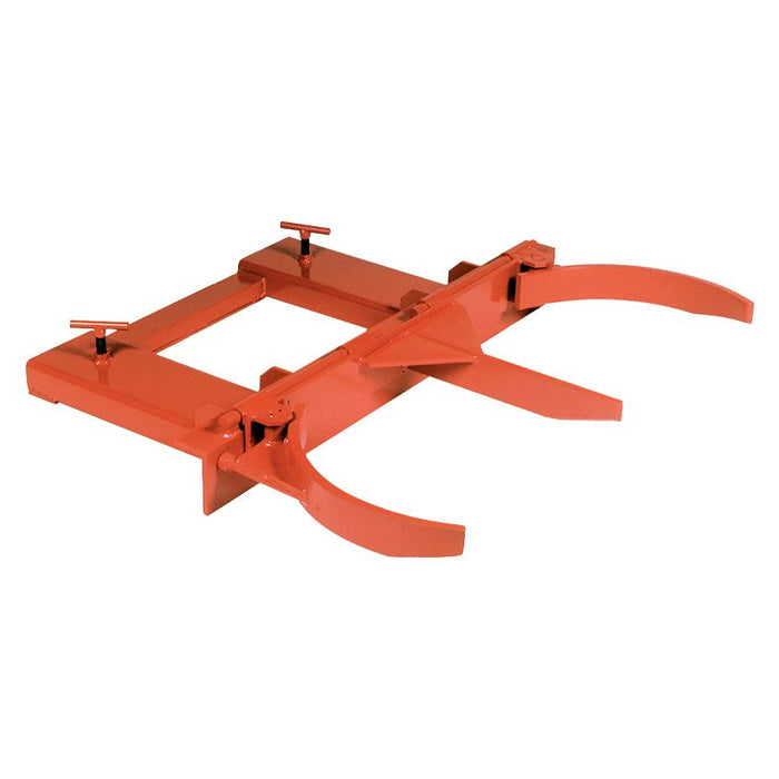 Drum Grab for Two 55 Gallon | Steel Drum | 7" x 2.25" Fork pockets | Wesco Industrial Products 240049