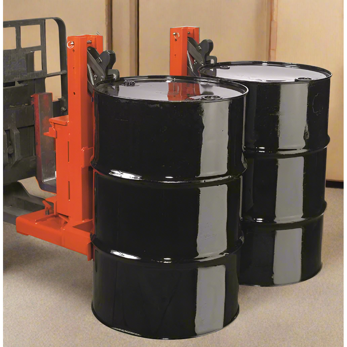 Drum Fork Mount | Dual | 1600 lb Capacity | Wesco Industrial Products 240097