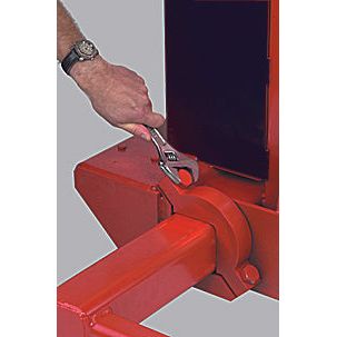 Powered Stacker | 3" x 42" Fork | 1500 lb Capacity | Adjustable Base | Wesco Industrial Products 261068