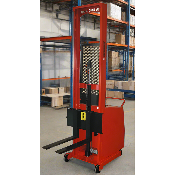 Counter-Balance Powered Stacker | 76" Lift Height | 1000 lb Capacity | Wesco Industrial Products
