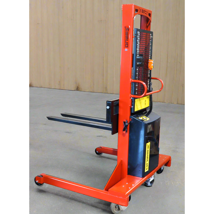Powered Stacker | 3" x 30" Fork | 2000 lb Capacity | Fixed Base | Wesco Industrial Products