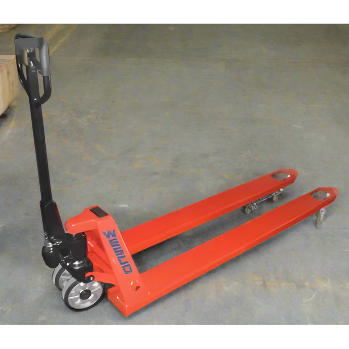 Wesco PT59 27″ × 59″ Long‑Fork Pallet Truck – 4,400 lb Capacity 273585