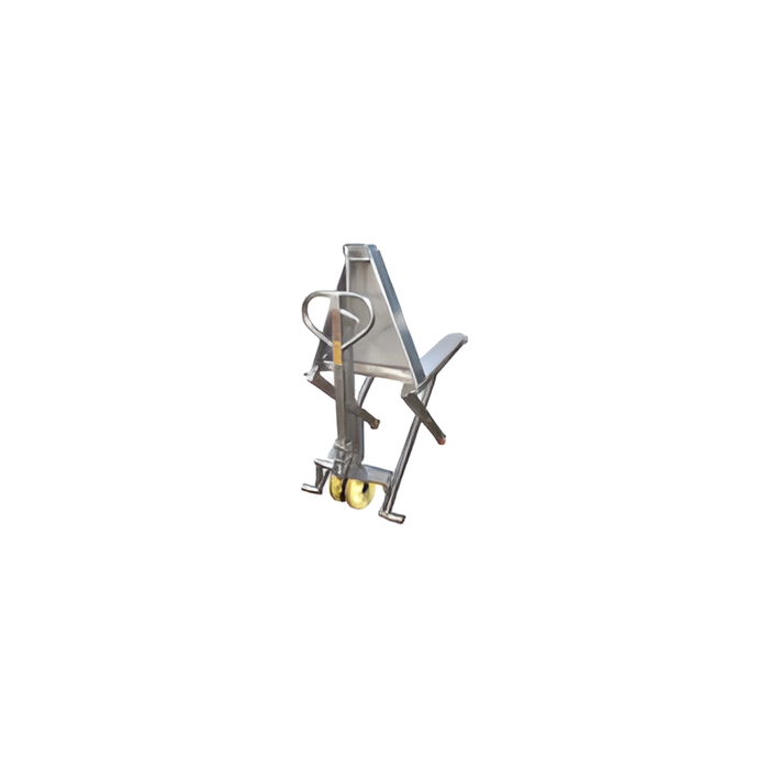 Manual High Lift | 27" x 46" | Stainless Steel | 2200 lb Capacity | Wesco Industrial Products 272859