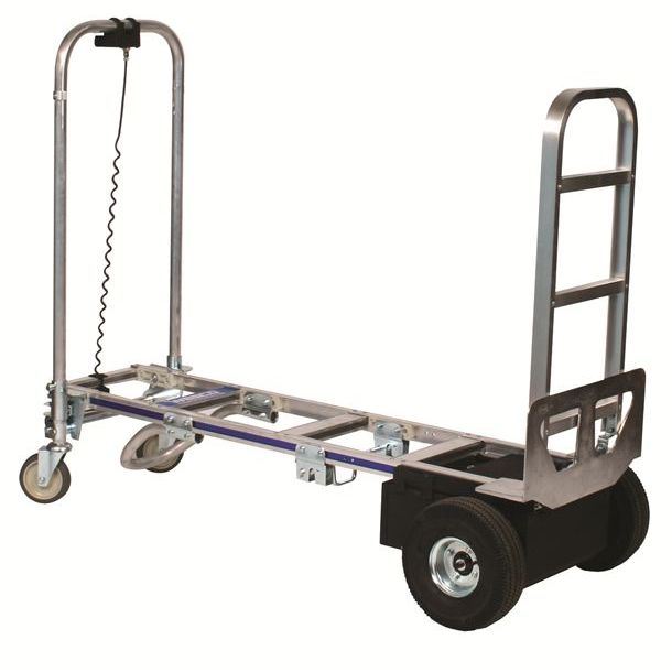 Wesco CobraPro Sr. Battery-Powered Convertible Hand Truck – 600 lb/1,200 lb Capacity (Part 220656)