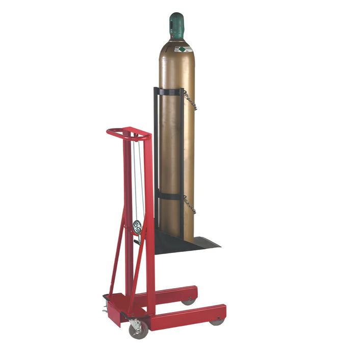 Wesco LLWPB Hydraulic Cylinder Lift – 300 lb Capacity, 40″ Lift, 12″×20″ Platform