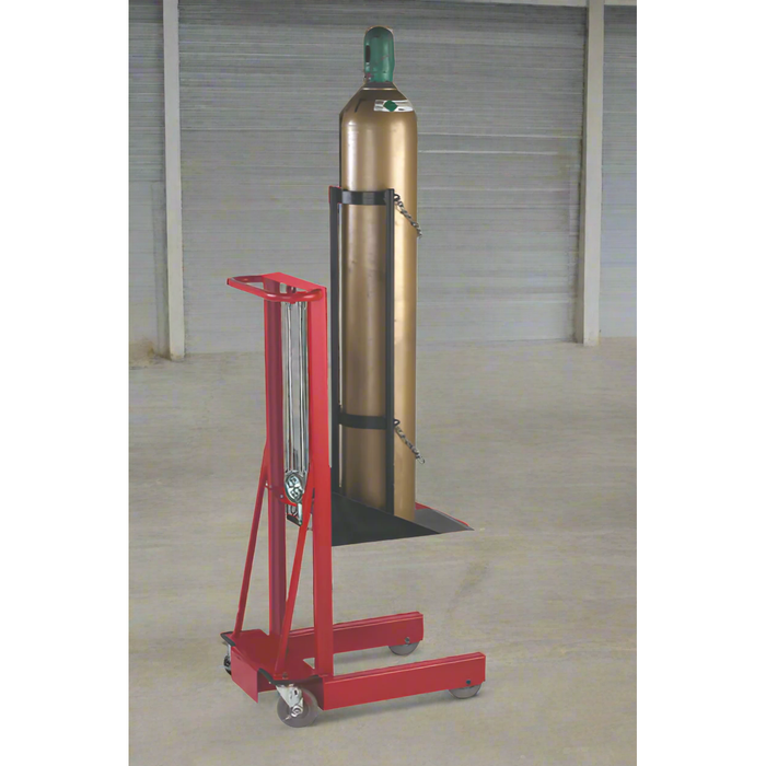 Wesco LLWPB Hydraulic Cylinder Lift – 300 lb Capacity, 40″ Lift, 12″×20″ Platform