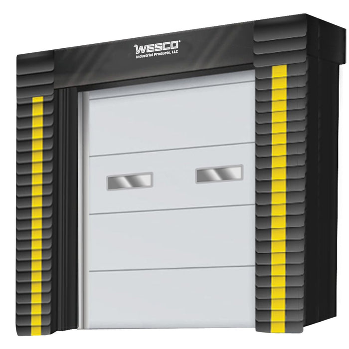 Wesco Heavy‑Duty Dock Seal DS‑96108‑20‑P – 8′×9′ Opening, 20″ Projection, Wear Pleats