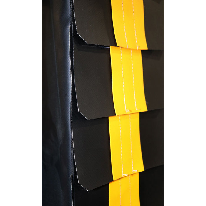 Wesco Heavy‑Duty Dock Seal DS‑9696‑20‑P – 8′×8′ Opening, 20″ Projection, Wear Pleats