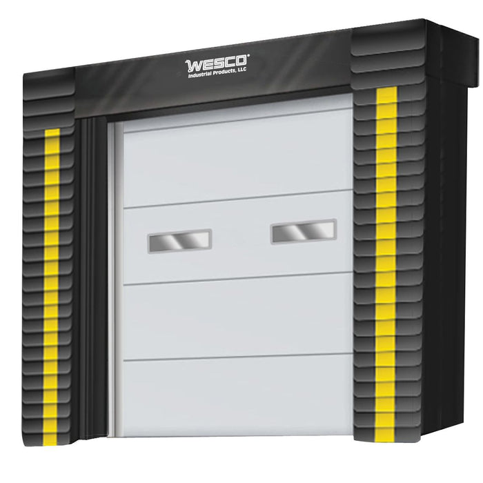 Wesco Heavy‑Duty Dock Seal DS‑9696‑20‑P – 8′×8′ Opening, 20″ Projection, Wear Pleats