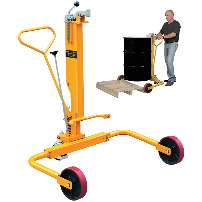 Drum Truck | Economy | Hydraulic | 550 lb Capacity | Wesco Industrial Products 272945