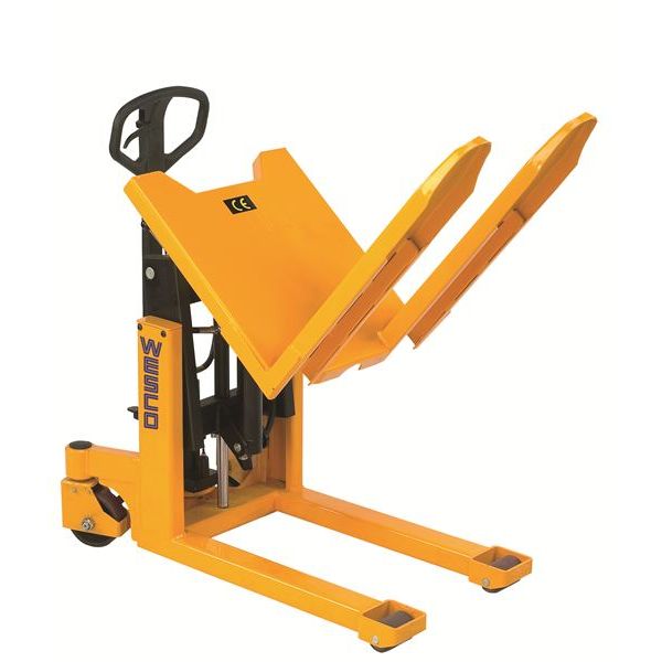 Wesco 272950 Ergonomic Pallet Tilter – 2,200 lb Capacity, 90° Tilting Forks