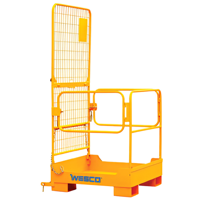 Wesco Foldable Forklift Maintenance Platform – 600 lb, 37″×37″ Steel Deck (Part 272571)