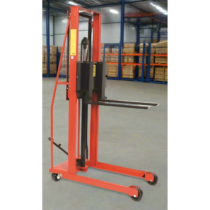 Wesco 260047 Economy Fork Stacker – 1,000 lb Capacity, 56″ Lift, 25″ Forks