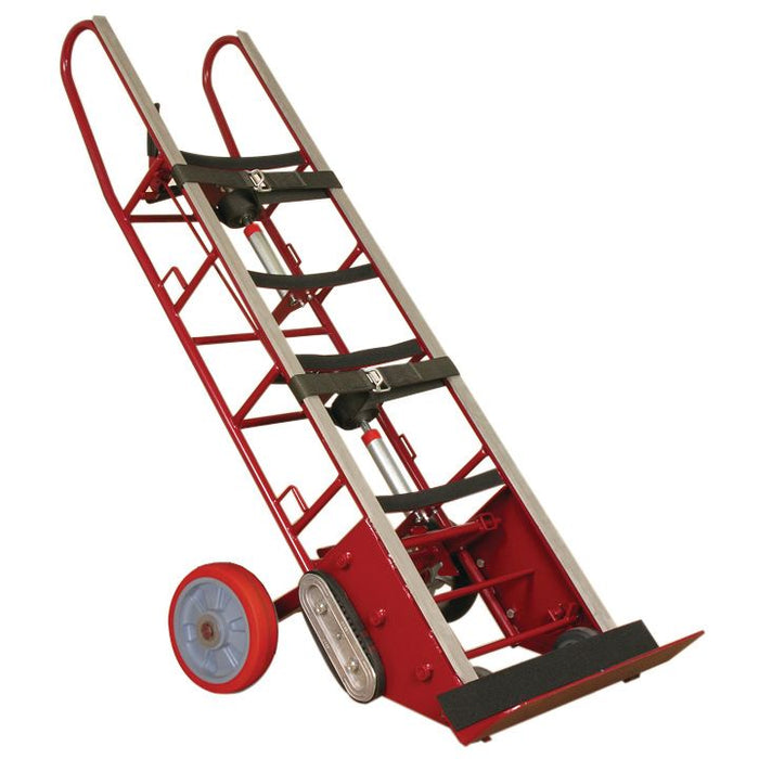 Wesco 230074 Heavy Duty Vending Machine Truck – 1,800 lb Capacity, Auto-Rewind Belt, Wheel Locks