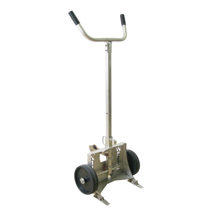 Wesco 240019 Knock‑Down Drum Truck – 1,000 lb Capacity, Steel or 304 SS