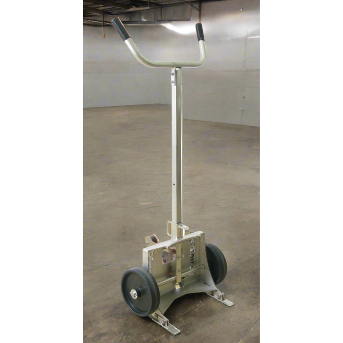 Wesco 240019 Knock‑Down Drum Truck – 1,000 lb Capacity, Steel or 304 SS