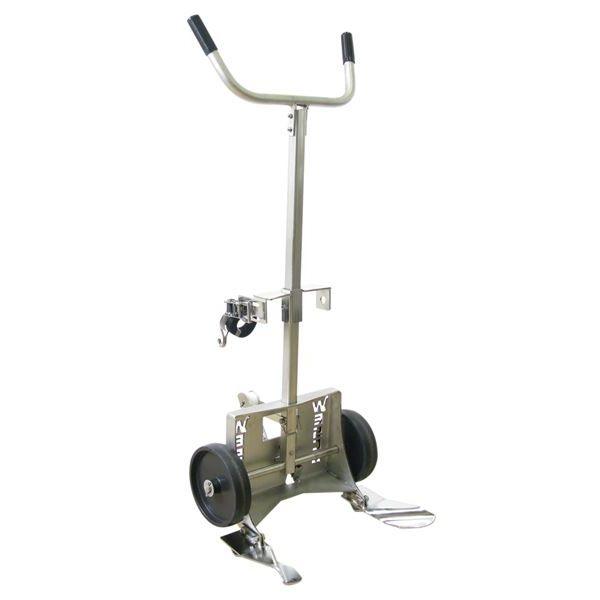 Wesco 240020 Knock‑Down Drum Truck – 1,000 lb Capacity (Steel or 304 SS)