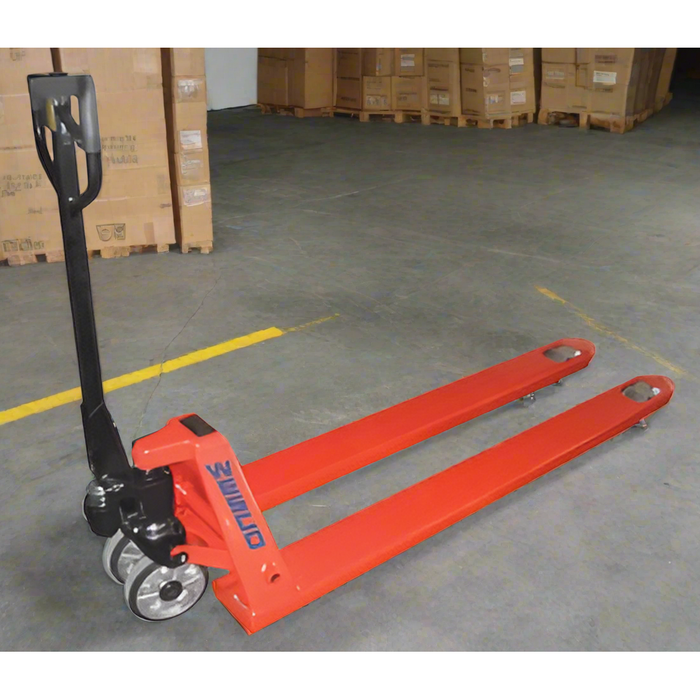 Wesco PT‑78 4,400 lb Extra‑Long Pallet Jack – 27″×78″ Forks (Part 273519)