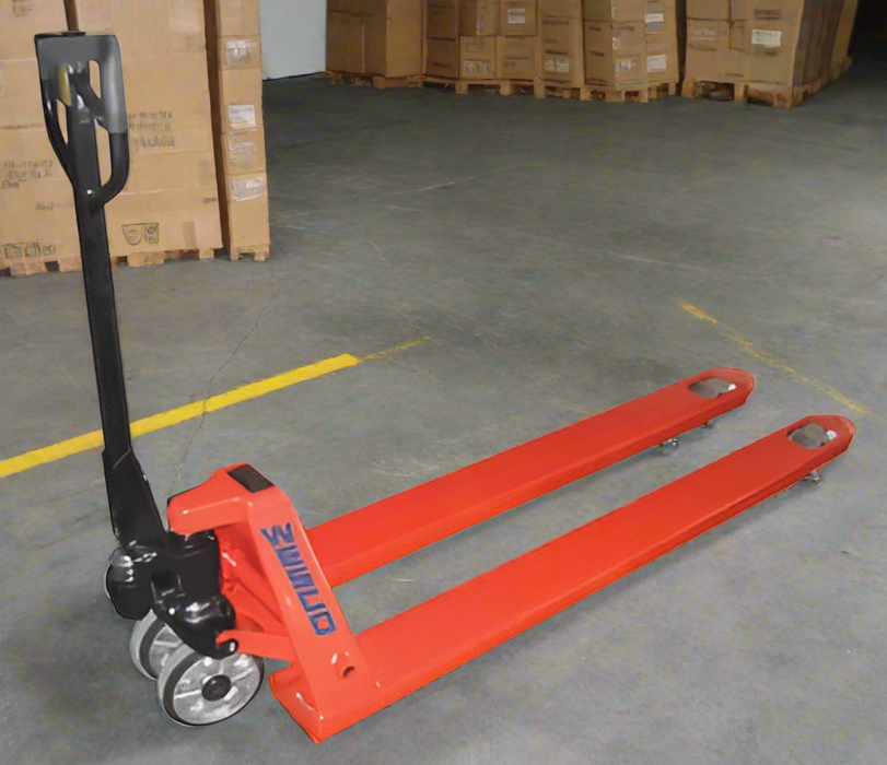 Wesco PT‑78 4,400 lb Extra‑Long Pallet Jack – 27″×78″ Forks (Part 273519)