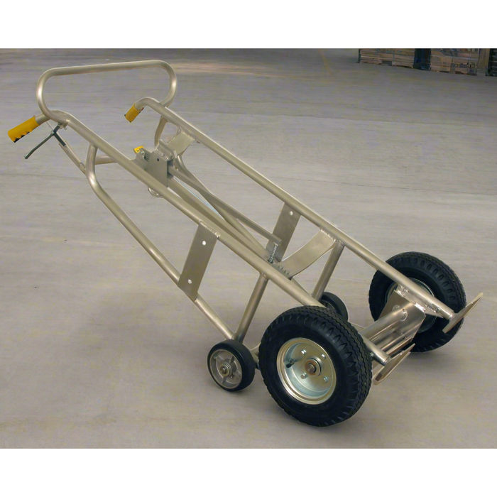 Wesco Manual Aluminum Drum Truck – 1,000 lb Capacity, Pneumatic Wheels (Part 240120)