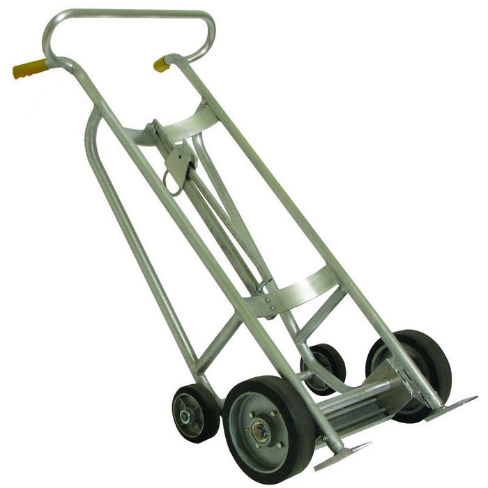 Wesco ABT‑10‑SC‑B Manual Aluminum Drum Truck – 1,000 lb Capacity, Brake