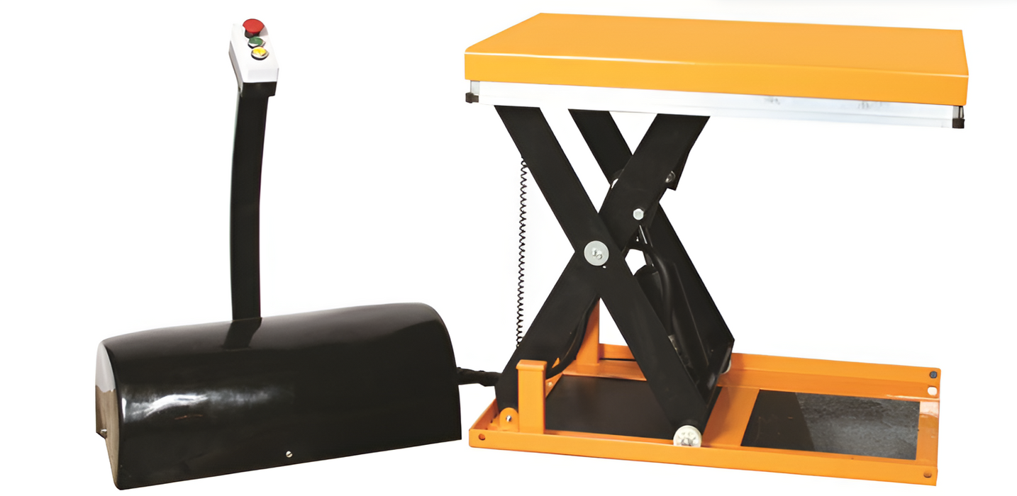 Wesco Mini Electric Scissors Lift Table – 2,200 lb Capacity, 30" Lift | Model 270662
