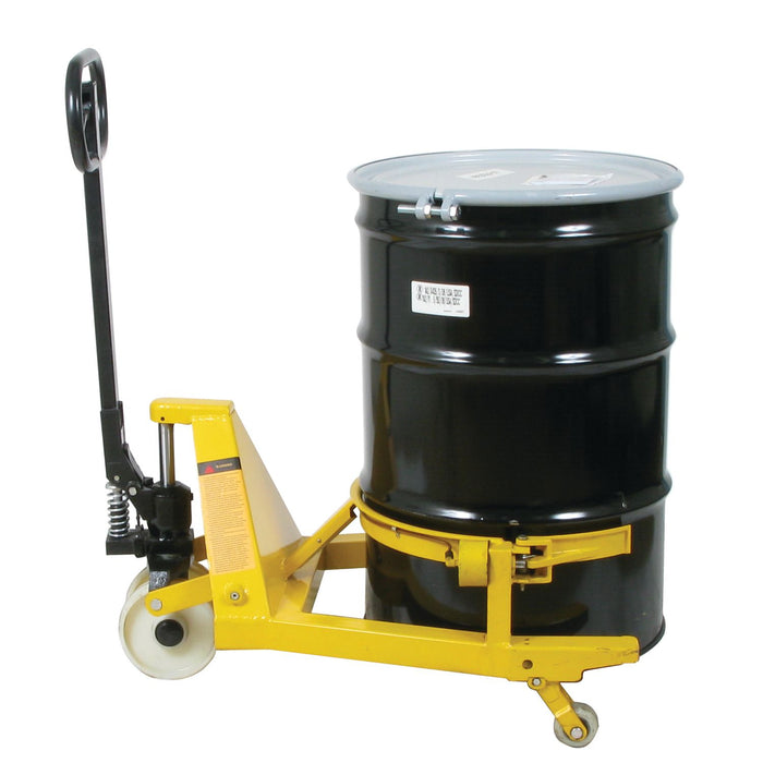 Wesco 273250 Pallet Truck Drum Lifter – 660 lb, 4″ Lift, 8″×2″ Nylon Wheels