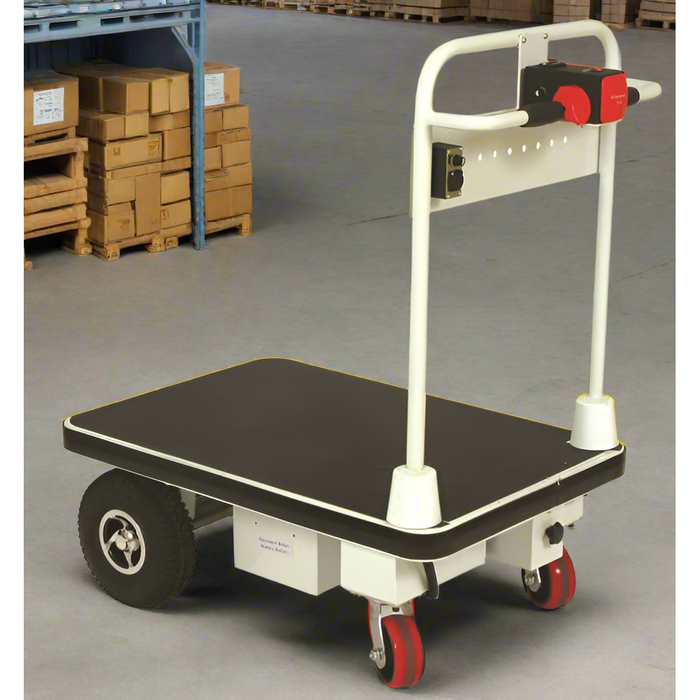 Wesco 272413 Power‑Drive Platform Truck – 24″×36″, 1,100 lb Capacity