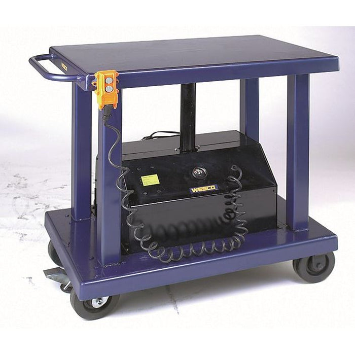Wesco Powered Lift Table – 32″×48″ Platform, 2 000 lb Capacity, 47.5″ Lift | Model 261102‑