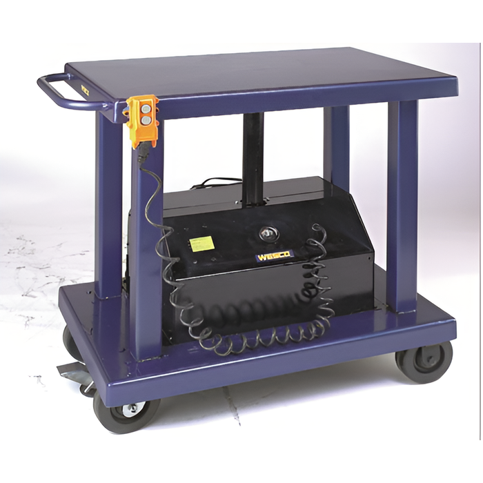 Wesco Powered Lift Table – 32″×48″ Platform, 4 000 lb Capacity, 59″ Lift | Model 261105