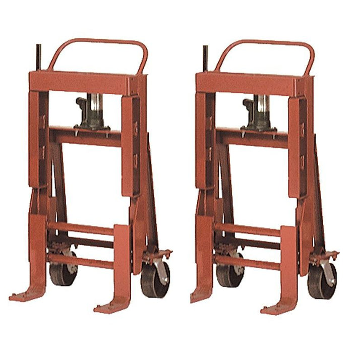 Wesco Rais‑N‑Rol™ 260088 Machinery Mover (Pair) – 6,000 lb Capacity, 12″ Lift