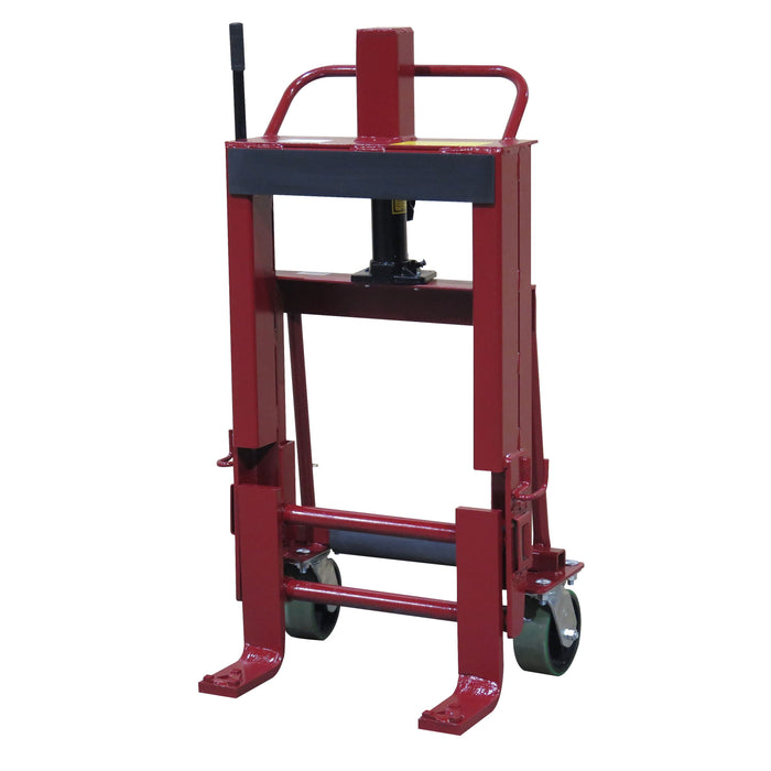 Wesco 260093 Rais‑N‑Rol™ Machinery Mover (Pair) – 6,000 lb Capacity, 12″ Hydraulic Lift