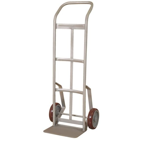 Wesco 156‑PP8‑SS Stainless Steel Hand Truck – 600 lb, Polyurethane Wheels (Part 210351)