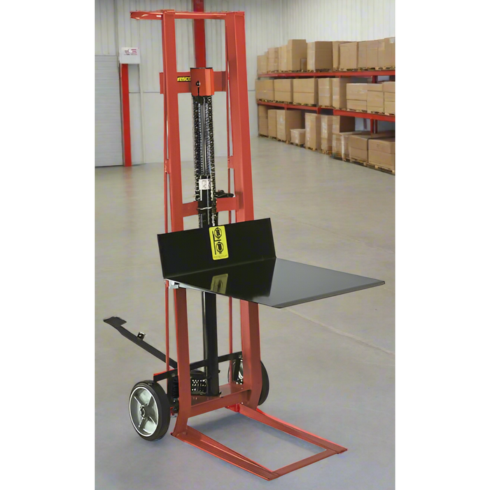 Wesco 260001 Hydraulic Pedalift (PL‑40‑1620) – 750 lb Capacity, 20″ × 16″ Platform, 40″ Lift