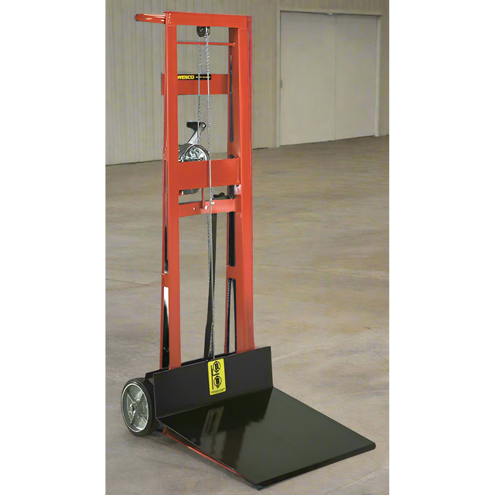 Wesco WPL‑54‑2230 Two‑Wheel Winch Pedalift – 750 lb, 30″×22″ Platform, 54″ Lift