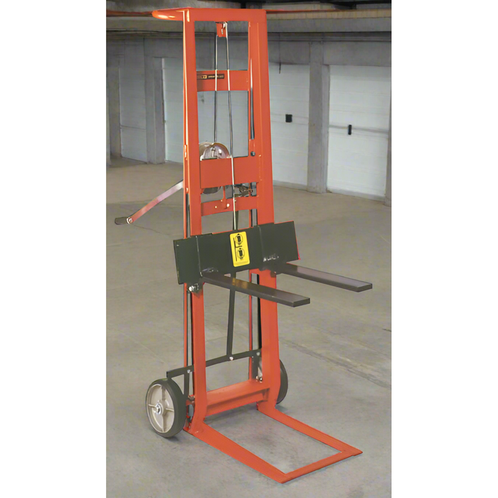 Wesco WPL‑54‑F Winch Pedalift – 750 lb, 3″×18″ Forks, 54″ Lift (Part 260019)