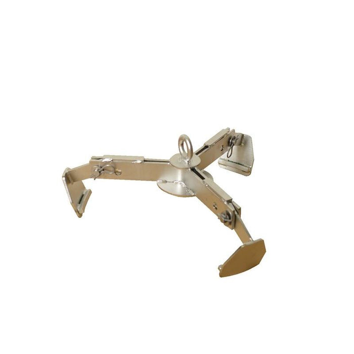 Wesco UDL‑SS Stainless Steel Universal Drum Lifter – 1,000 lb, 30–55 gal
