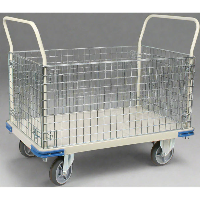 Wire Caged Steel Platform Truck | Wesco Industrial Products