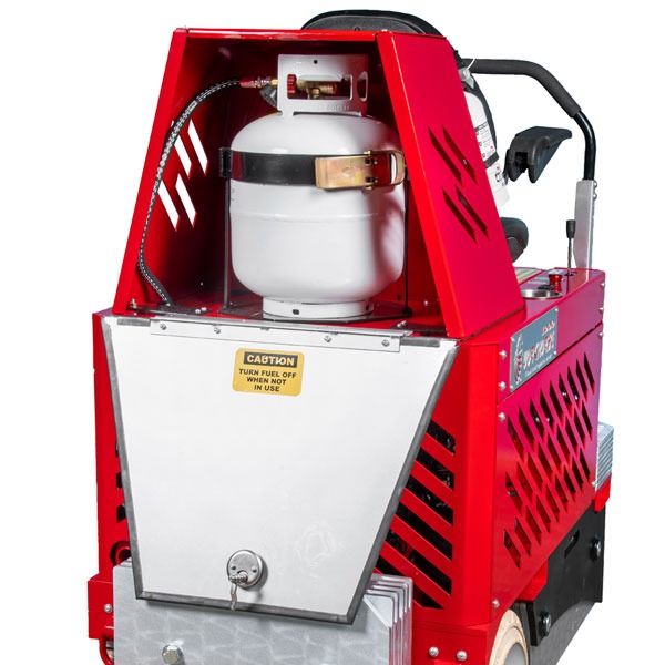 Workhorse 1000 Propane Ride‑On Floor Scraper – Compact 24 HP Commercial Flooring Removal