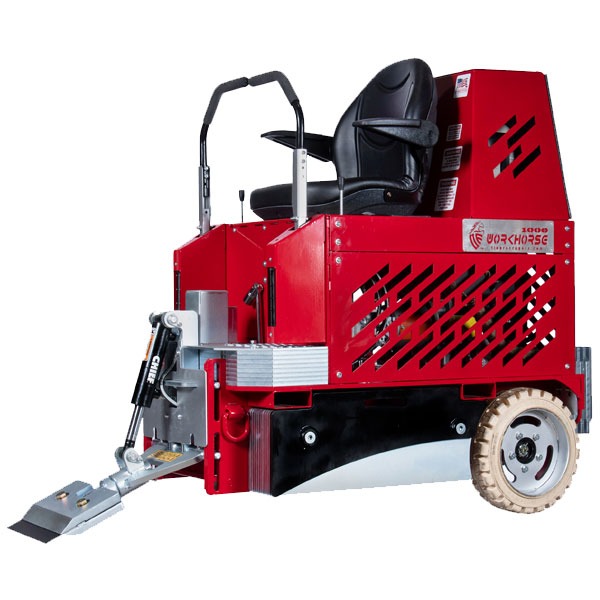 Workhorse 1000 Propane Ride‑On Floor Scraper – Compact 24 HP Commercial Flooring Removal