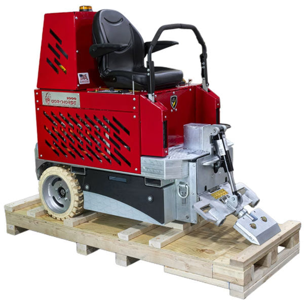 Workhorse 1000e 48 V Battery Ride‑On Floor Scraper – Compact & Long‑Run Commercial Cleanup