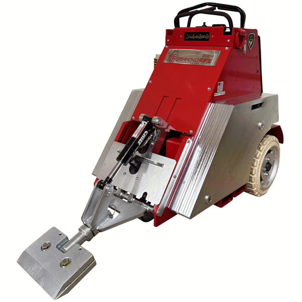 Workhorse 500e 48V Battery Ride‑On Floor Scraper – Compact, Long‑Runtime