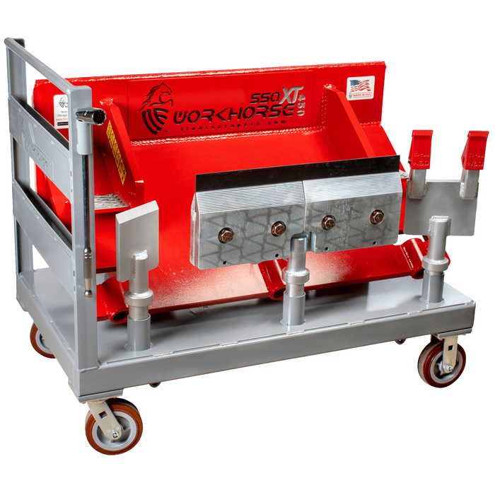 Workhorse Skid Steer Cart – Heavy-Duty Transport Cart for Scraper Attachments