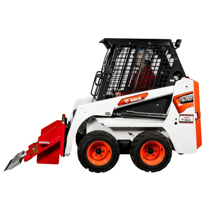 Workhorse XT S70 Skid Steer Floor Scraper Attachment – 642 lb Bob‑Tach Mounted Unit